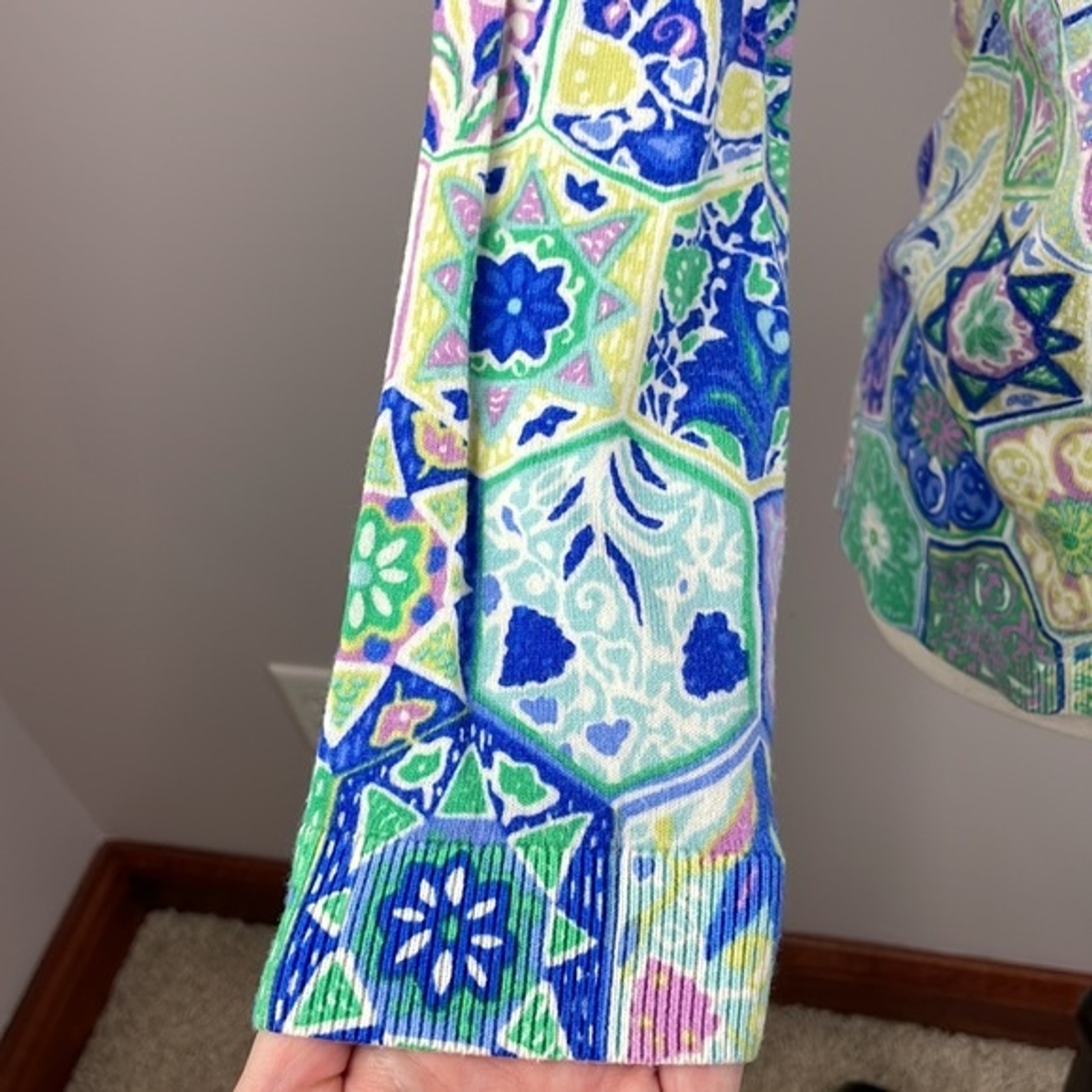 Talbots Petites Pullover Lightweight Sweater SZ L… - image 4