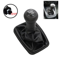 Schaltsack + Schaltknauf + Rahmen passend für VW Golf 4 IV VW Bora (12mm) 5 Gang