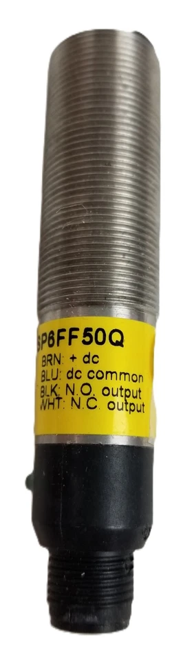 Banner M18SP6FF50Q Photoelectric Sensor 48671 50mm Range 10-30Vdc 4-Pin PNP NEW - Image 3 of 4