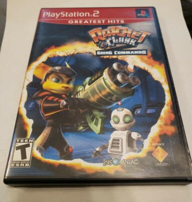 Playstation 2 Ratchet Clank Going Commando