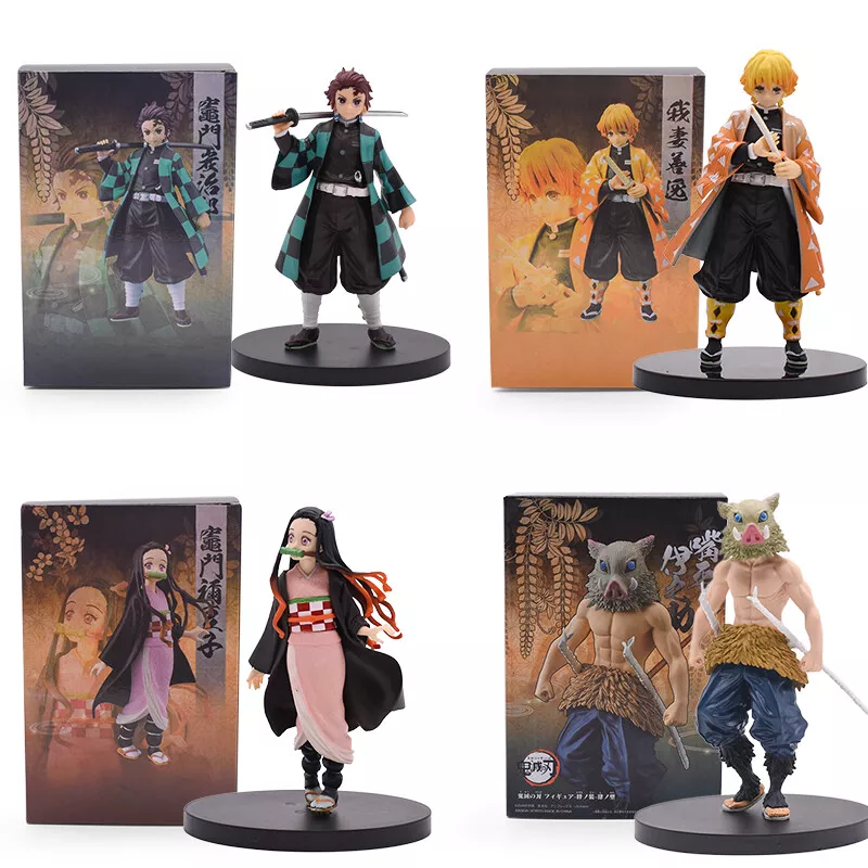 Anime Demon Slayer:Kimetsu no Yaiba Tanjirou Nezuko Zenitsu Figure Model  Toys UK