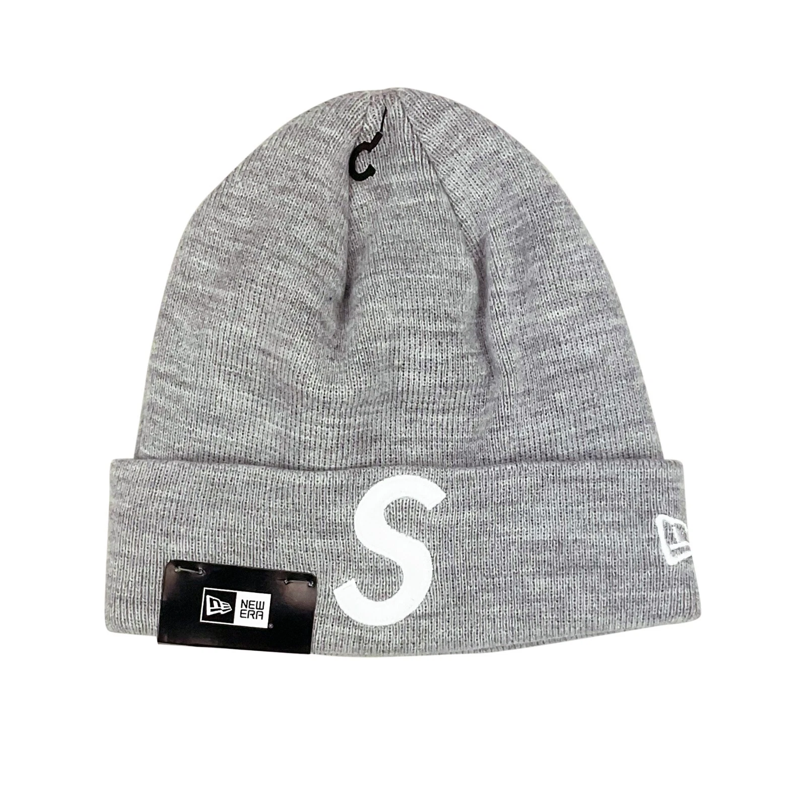 Bonnet gris logo Supreme x New Era FW23 S