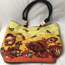 Sun n Sand Tropical Fish Large Beach Tote Bag 