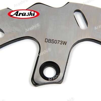 250mm Rear Brake Disc Rotor + Blue Bolts Screws For Kawasaki