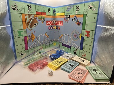 Vintage 1990Monopoly Junior Board Game by Parker Brothers Ages 5 - 8 