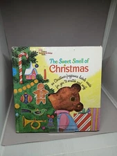 1970 The Sweet Smell of Christmas Scratch & Sniff Golden Book