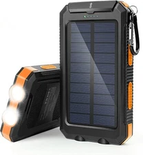 Solar Charger Power Bank 20000mAh Tainbat Portable Charger Solar for Cell Phone,