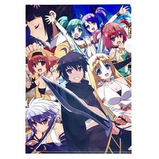 Manga Anime A4 Clear File HYAKUREN NO HAOU TO SEIYAKO NO VALKYRIA Neu Sichth&uuml;lle