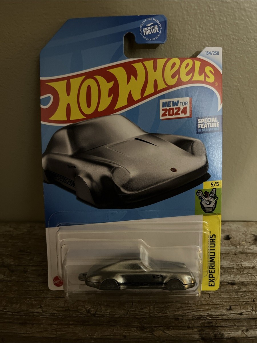 2024 Hot Wheels Porsche 911 Carrera Keychain Silver Experimotors 5