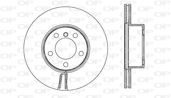 Disques de frein BMW 320d et 420d anti-fading en fonte de carbone