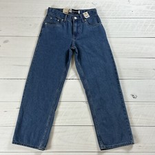 Levi's Silver Tab Jeans Boys 12 Reg 26x27 Blue Stay Loose New with Tags