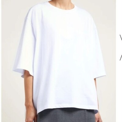 トップス 19ss RAF SIMONS CROPPED SHIRT Raf Simons Cropped T shirt with back cut outs | eBay