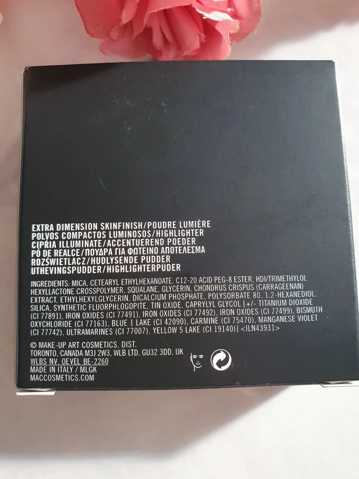 💕 MAC Extra Dimension Skinfinish Puder Highlighter - Double Gleam 💕 NEU  9 g  - Bild 4 von 4