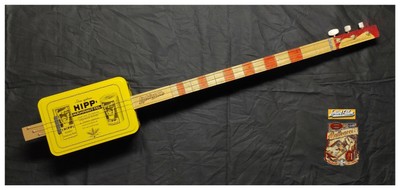 Hipp Mädchen Original Box 3tpv Cigar Gitarre MATTEACCI'S Hergestellt IN Italien