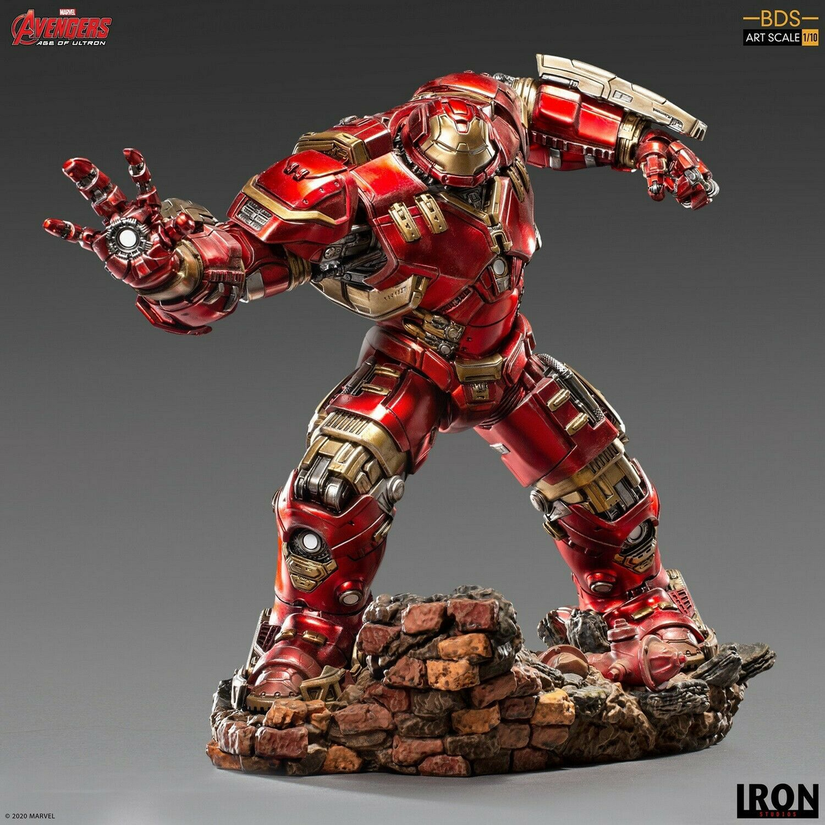 Iron Studios 1/10 Avengers Age of Ultron Armor Hulkbuster Iron Man