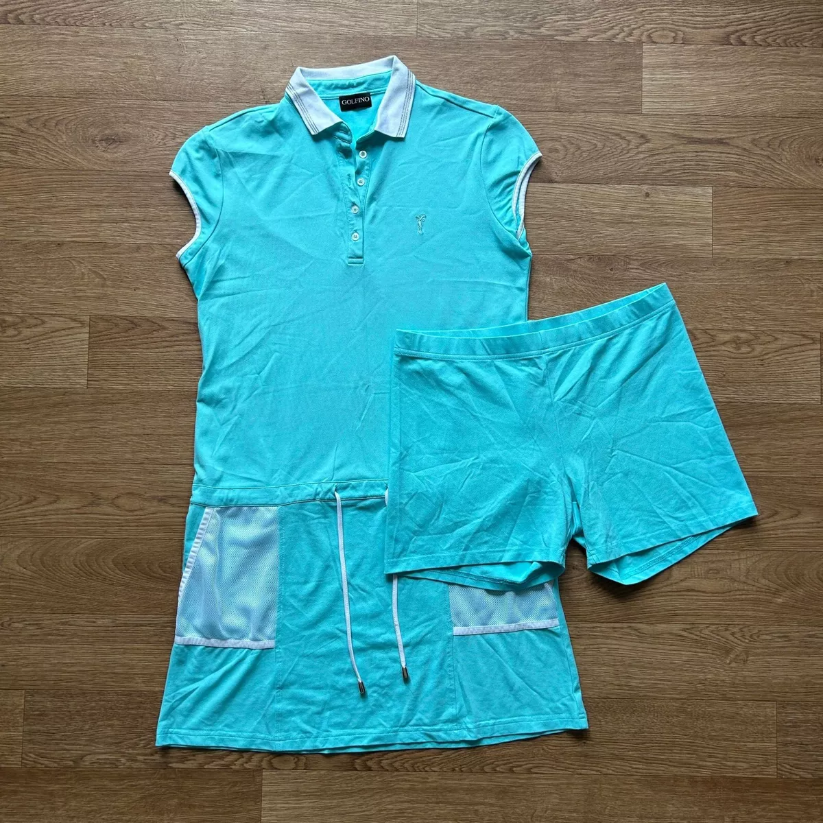 Golfino Ladies Golf Clothing Duo Valentina Cap Sleeve Dress