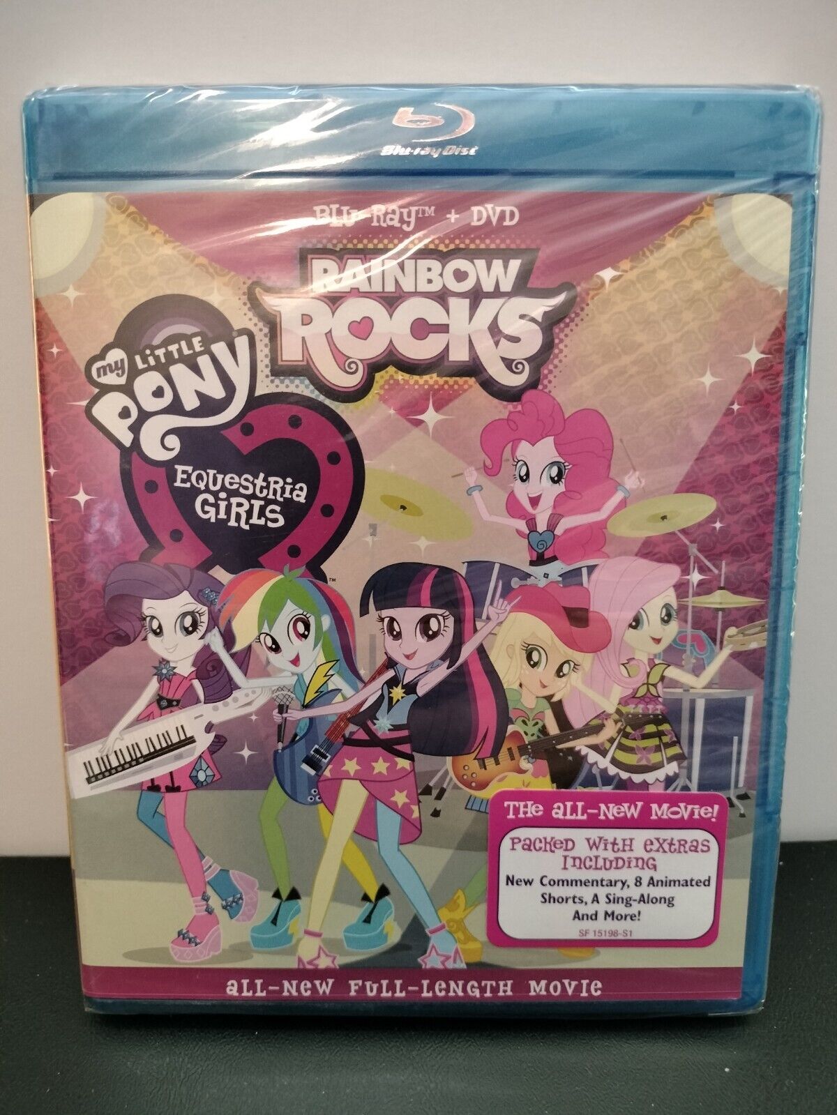 SEP142631 - MLP EQUESTRIA GIRLS RAINBOW ROCKS BD + DVD - Previews World