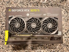 Geforce RTX 3070Ti Ventus 3X 8GB OC GDDR6X,exellent condition. Next day shipment
