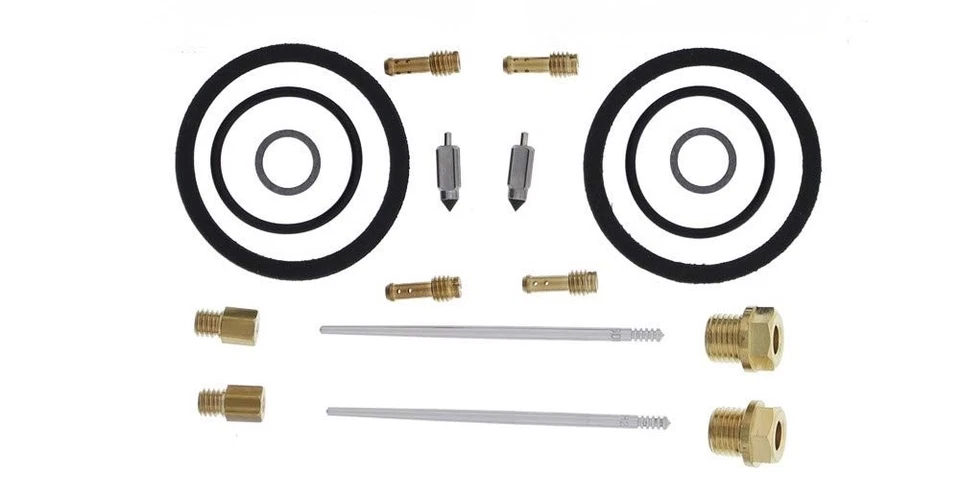 Arctic Cat Bearcat 440 Carburetor Carb Repair Rebuild Kit 1995 1996 1997 1998 - Image 4 of 4