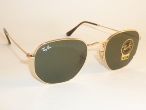 mens ray ban hexagonal