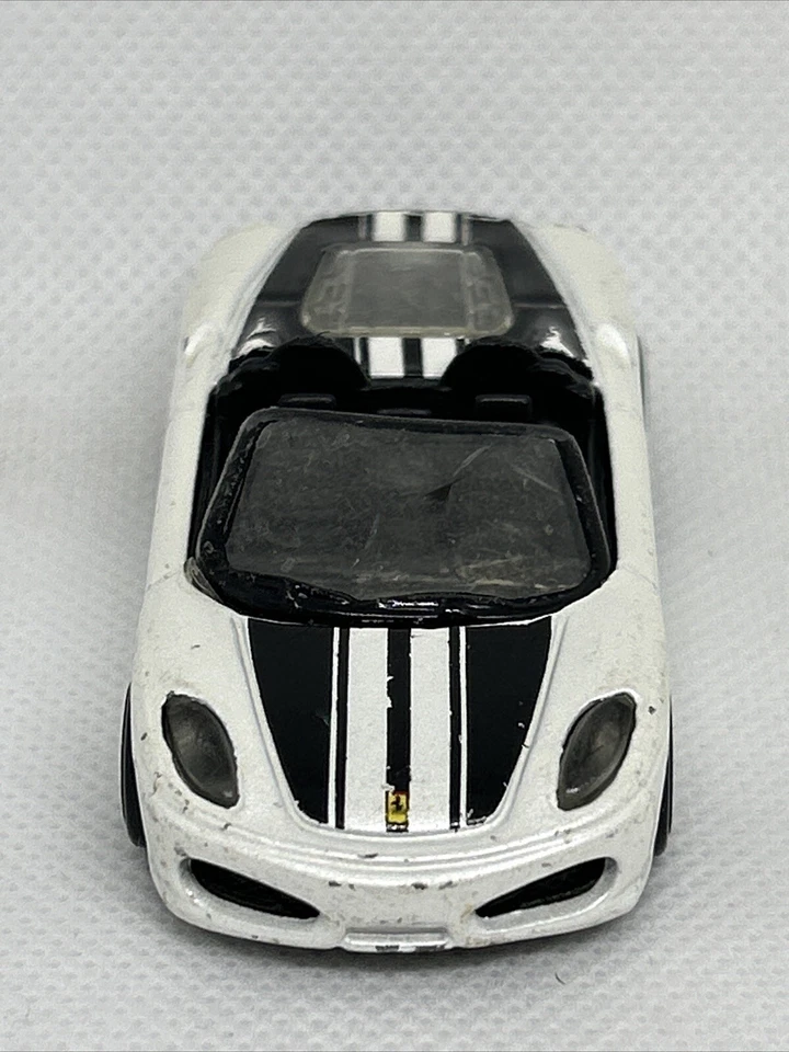 Coche de juguete Hot Wheels Ferrari F430 Spider White 2006 Dream Garage 1:64 Malasia Foto 2 de 4