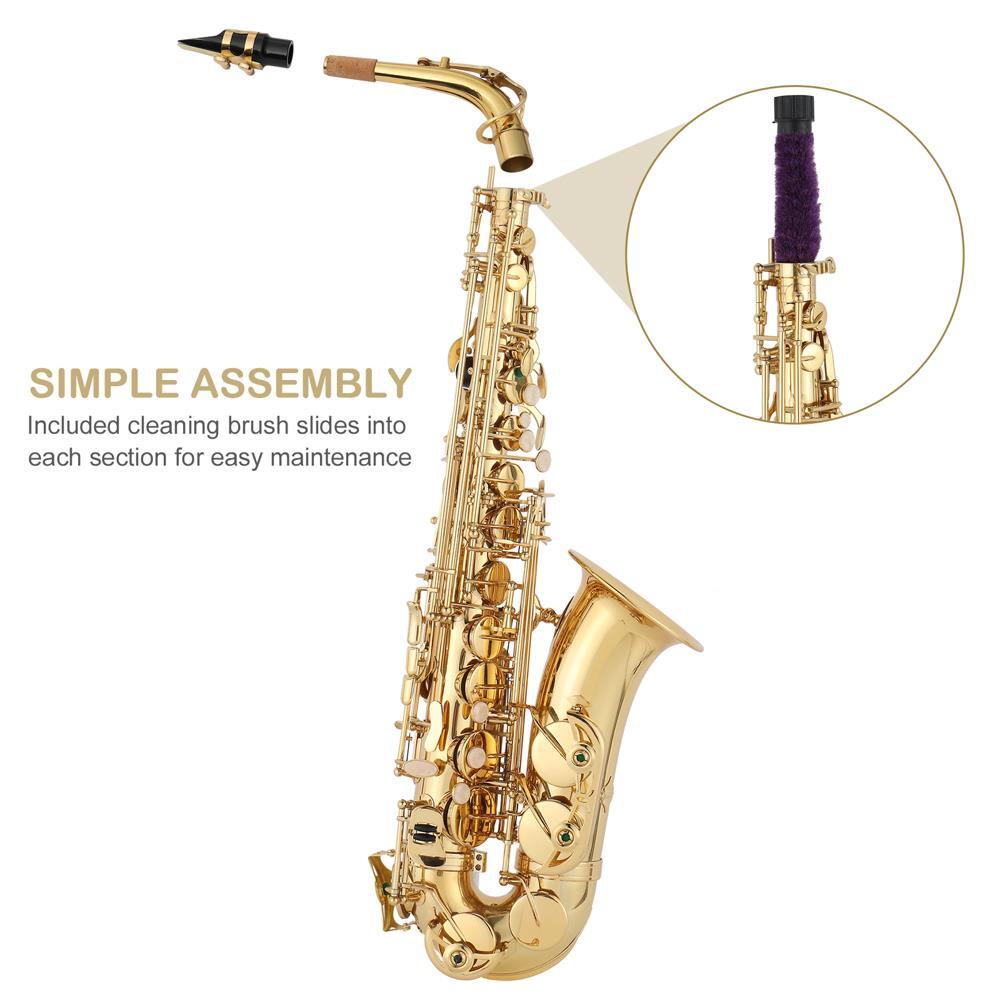 Ktaxon Alto Eb Saxophone Sax with Case Mouthpiece Accessories eBay