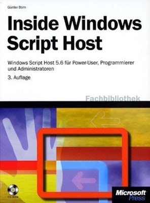 Inside Windows Script Host, m. CD-ROM Born, Günter: