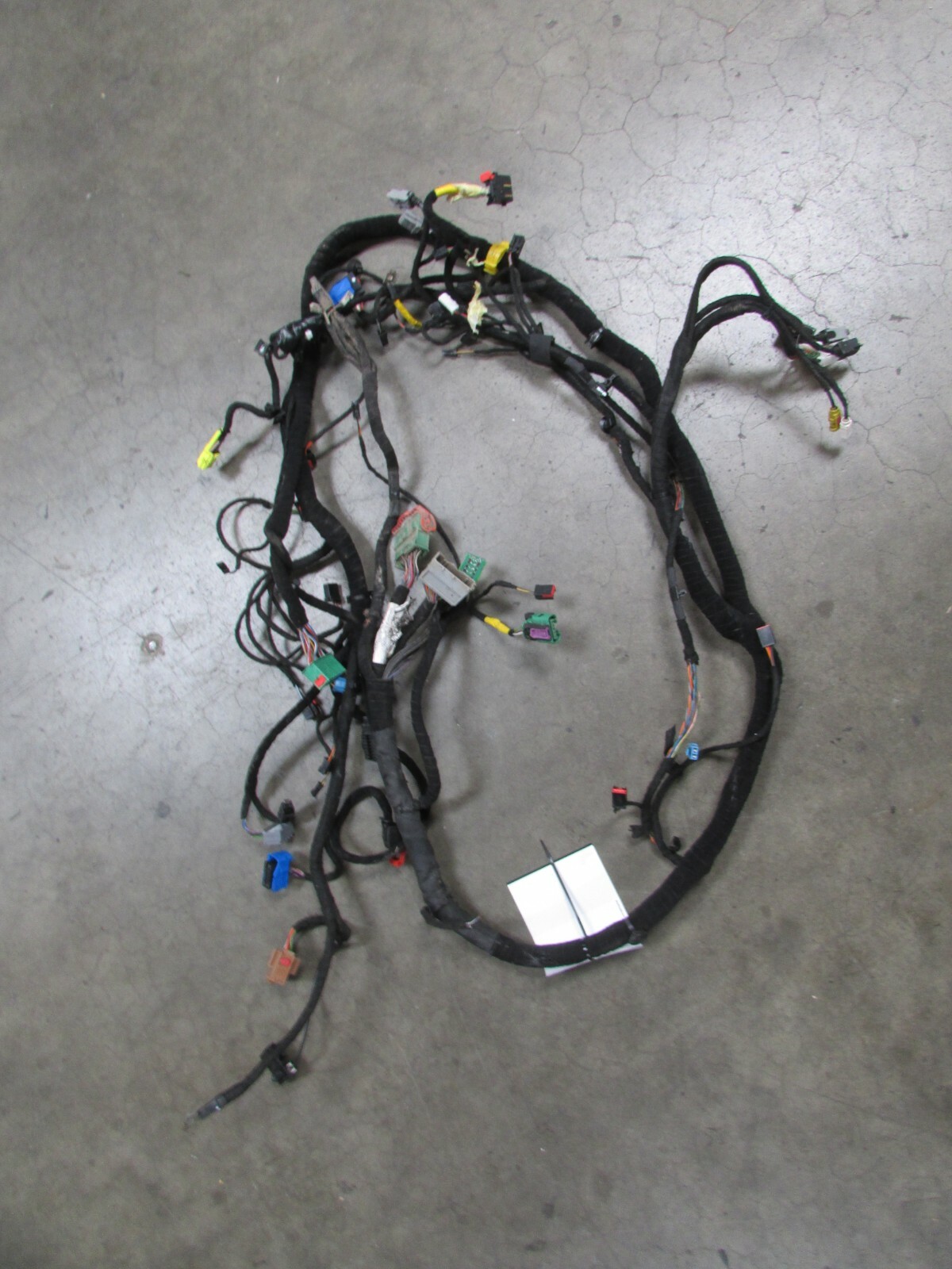 2014 Maserati Quattroporte, Dash Wiring Harness, Damaged, Used, P/N 670007393