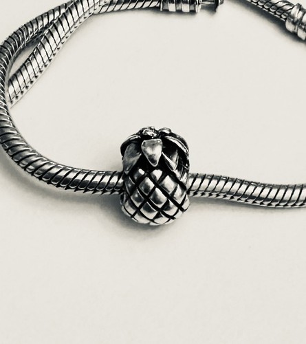 Authentic Pandora Sterling Silver Pineapple Charm 790363 ALE