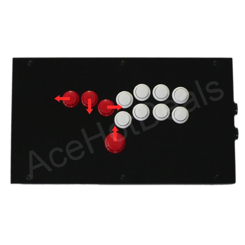 レバーレスコントローラー RAC-J800B-PC-B Amazon.com: TruBoost FightBox RAC-J800B-PC All Buttons