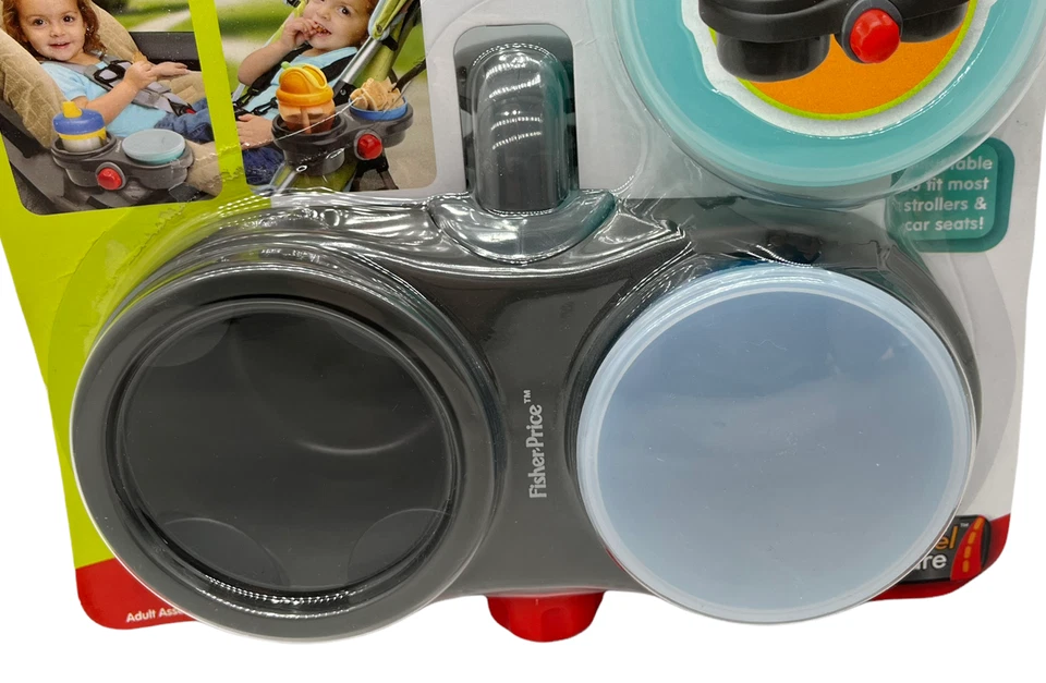 Organizador de lanches e bebidas Fisher Price para assentos de carro carrinhos de viagem - Imagem 2 de 3