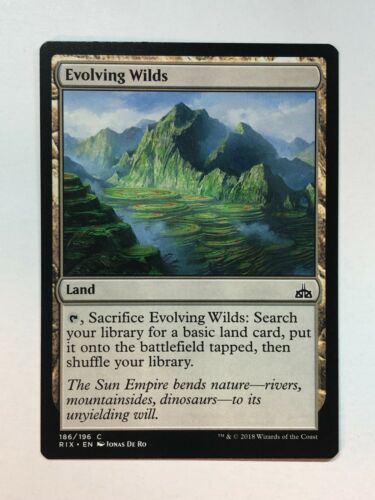 MTG Evolving Wilds Rivals of Ixalan 186/196 Regular Common - Picture 1 of 1