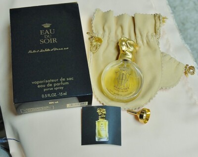 ** EAU DU SOIR by SISLEY ** spray EDP 1/2 oz~15 ml PURSER (VAPO DE SAC) RARE