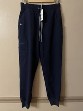FIGS Zamora Jogger Scrub Pants for Women Size M Navy