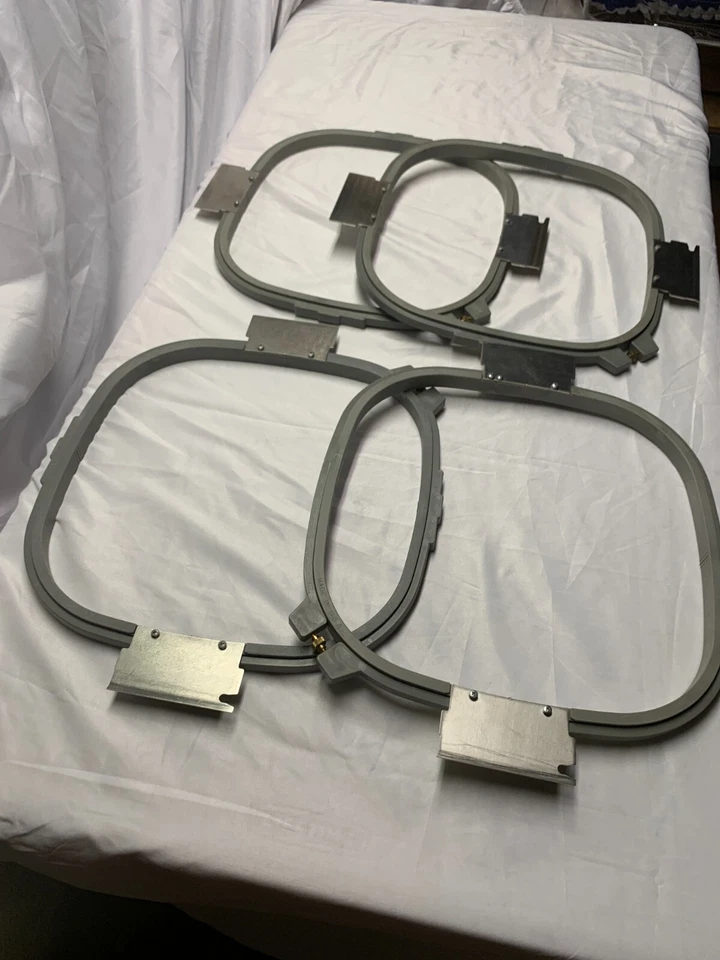 Lote de 4 aros comerciales Durkee tamaño 30 cm x 30 cm para Melco EMT Foto 3 de 4