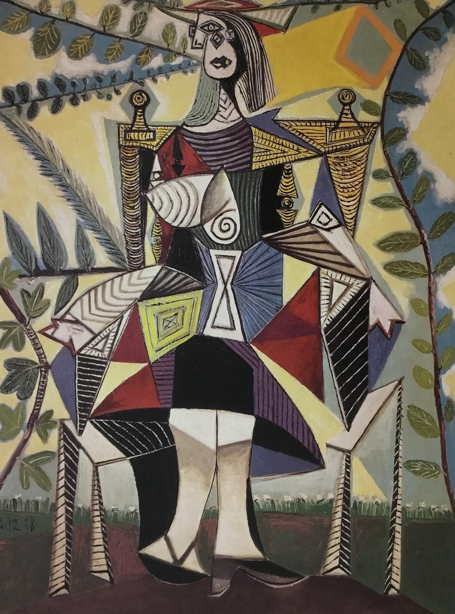 Picasso Kaoru様オーダーページ Pablo Picasso Portrait of Dora in a Garden Custom Framed Print | eBay