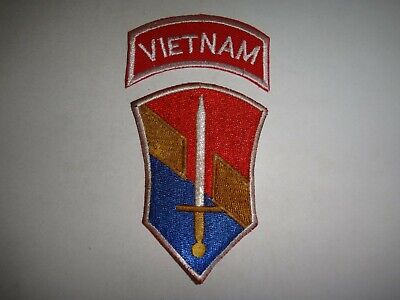 2 Vietnam  War Patches VIETNAM  Arc US Army I FIELD FORCE 