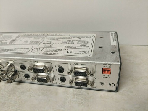 Versa Tools Extron MMX 32 VGA A Mini Matrix Switcher For Parts - Picture 9 of 12