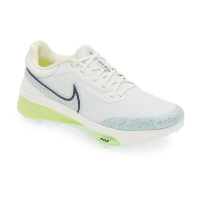 Nike Air Zoom Infinity Tour NEXT% Mens Sail/Barely Green/Coconut Golf Shoes $160