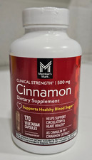 Members Mark Clinical Strength Cinnamon Dietary Sup 500mg 170 Capsules Exp 10/27