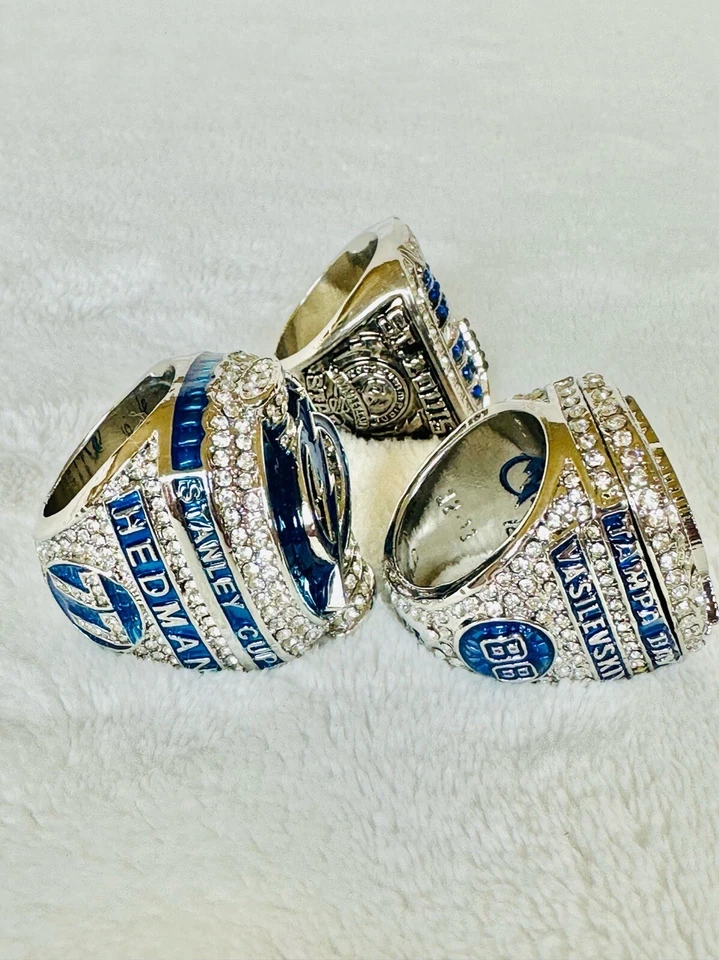 Juego de 3 anillos de campeonato Tampa Bay Lightning de Tampa, 🇺🇸 envío 20/2004/21 Foto 2 de 3