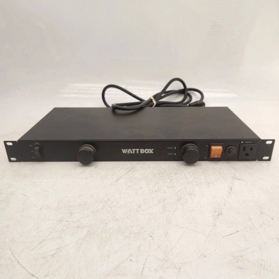 Wattbox B9PB02P6 11-Outlet Rack Mounted Surge Protector  | Powers On, Untested - Image 2 of 4