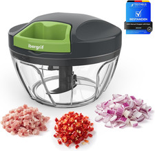 M501 Manual Food Chopper, Multi-Functional Onion Cutter for Kitchen, Pull Choppe