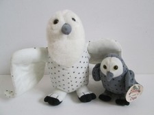 DeAgostini My Animal Kingdom Ollie & Baby Olga Owl Soft Toy Plush