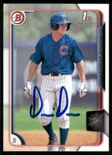 2015 Bowman DONNIE DEWEES Signed Card autograph CUBS RC AUTO