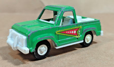 Vintage 1980 Tootsie Toy Off Road Pickup Truck Green Made in USA