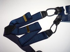PERRY ELLIS BLUE SUSPENDERS BRACES