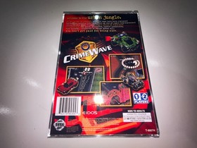 CrimeWave (Sega Saturn, 1997) Game in New Case w/Artwork Only (Please Read) Exc!