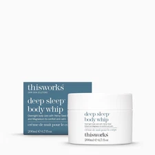 THISWORKS Deep Sleep Body Whip – Ultra-Rich Nighttime Body Moisturizer with Shea