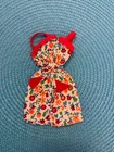 Vintage Barbie Clone Shillman Premier Maddie Mod Dress Floral HK Tag